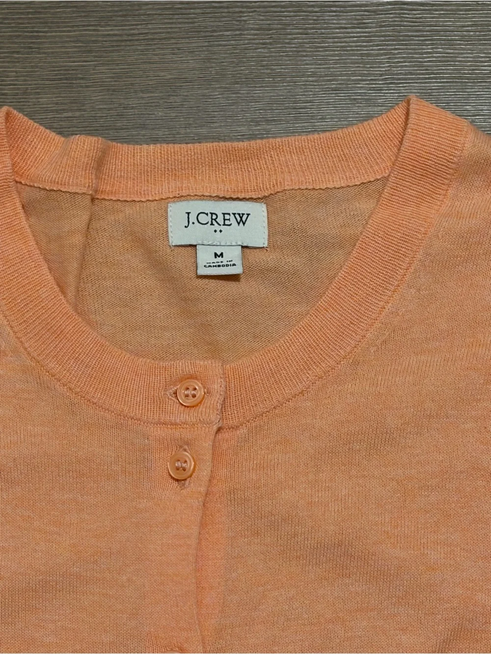 J. Crew light peach